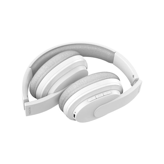 Nokia WHP-101 - Wireless Over-Ear Headphones with Bluetooth - Black/White