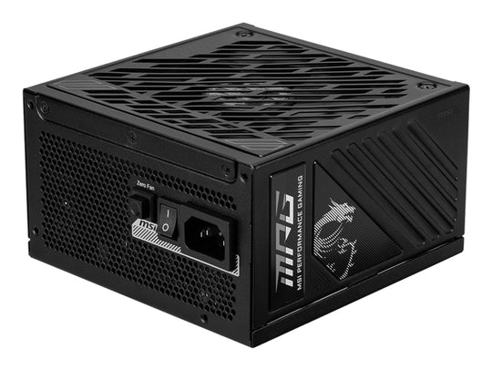 MSI MPG A1000GS PCIE5 1000W ATX Power Supply 80 PLUS Gold Fully Modular Black