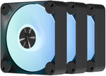APNX FP1-R Performance ARGB 120mm PWM Triple Fan Pack - Black