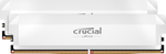 Crucial Pro OC 64GB (2x32GB) 288-Pin DDR5 SDRAM 6400MHz Desktop Memory Kit - White
