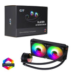 CIT PRO Glacier Infinity ARGB  240mm AIO Liquid Cooler - Black - CIT-PRO-GLB-240
