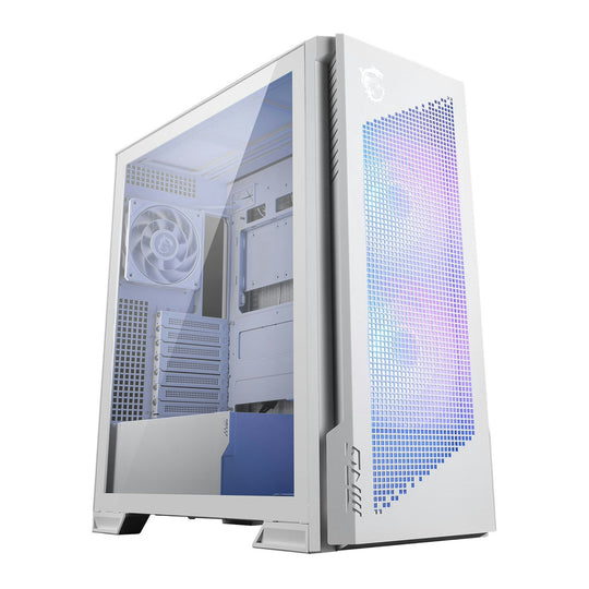MSI MPG VELOX 300R Airflow PZ Mid-Tower Case - White