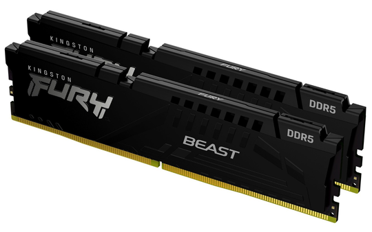 Kingston FURY Beast EXPO/XMP 32GB (2x16GB) DDR5 C32 6400MHz Dual Channel Kit - Black