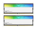 TeamGroup T-FORCE XTREEM ARGB 48GB (2x24GB) 288-Pin DDR5 SDRAM 8000 MHz Desktop Memory Kit - White
