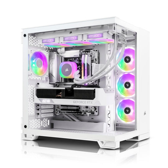 GiGate - 6500X iCUE + 7800X3D + Gaming PC - AMD Ryzen 7 7800X3D - RTX 5080 - 16GB DDR5 - 512GB SSD