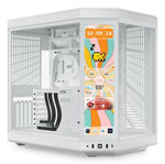 HYTE Y70 Touch Infinite Mid Tower ATX Case Tempered Glass Touchscreen - White