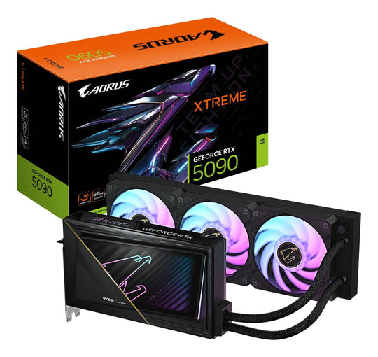 GIGABYTE AORUS GeForce RTX 5090 XTREME WATERFORCE 32GB GDDR7 2655 MHz