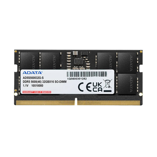 ADATA AD5S560016G-S 16GB DDR5 5600MHz 262-Pin SODIMM Memory Module