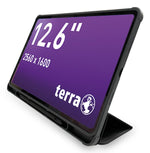 TERRA PAD 1201 12.6" 4G Tablet MediaTek MT8781 8GB RAM 256GB Android 14 Anthracite