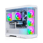 GiGate - PANO + 12400F + Gaming PC - Intel Core i5 12400F - RTX 4060 - 16GB DDR5 - 512GB SSD - White