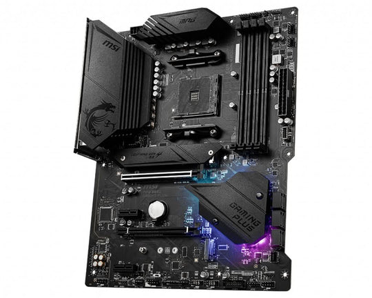 MSI MPG B550 Gaming Plus Motherboard, AMD, AM4, B550, DDR4, ATX
