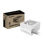 GIGABYTE GP-P550SS ICE 550W Flat Cable 80 Plus Silver ATX 3.0 Non-Modular Power Supply - White - GP-P550SS ICE