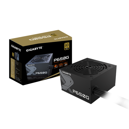 Gigabyte P650G 650W 80+ Gold Certified Non-Modular PSU - GP-P650G-UK