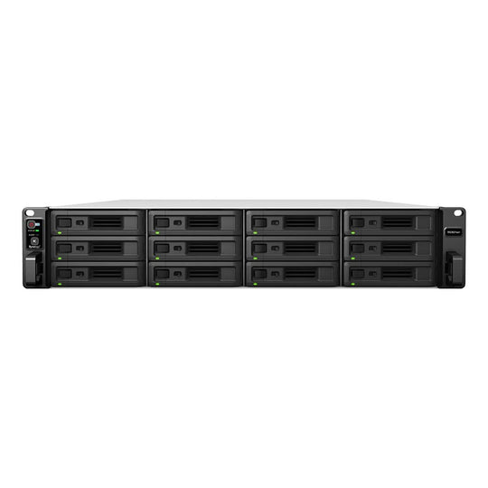 Synology RackStation RS3621xs+ NAS Rack (2U) Intel® Xeon® D D-1541 8 GB DDR4 144 TB HDD DiskStation Manager Black
