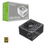 GameMax GX-850W Pro 80 Plus Gold PSU Modular ATX 3.0 PCIe 5.0 850W Power Supply - BLACK