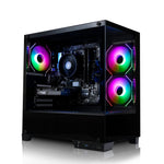 GiGate - Charger - i5 14400F/RTX 5060 Ti 16GB - Gaming Desktop - Intel Core i5 14400F - RTX 5060 Ti 16GB - 16GB DDR4 - 512GB SSD - Black