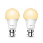 TP-Link Tapo Smart Wi-Fi Light Bulb, Dimmable TAPO L510B(2-PACK)