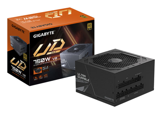 GIGABYTE UD750GM PG5 V2 750W 80 PLUS Gold Fully Modular Power Supply