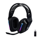Logitech G733 Wireless Head-band Gaming Headset with Mic/Controls - Black