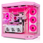 GiGate - Y70 + 14600KF + Desktop PC for Gaming - Intel Core i5 14600KF - NVIDIA RTX 5080 - 16GB DDR5 - 512GB SSD - Pink