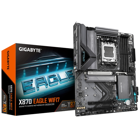 Gigabyte X870 EAGLE WIFI7 AMD Ryzen AM5 DDR5 ATX Motherboard