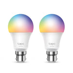 TP-Link Tapo Smart Wi-Fi Light Bulb, Multicolor TAPO L530B(2-PACK)