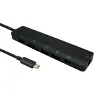 Cables Direct USB-C 7-in-1 Adapter Black