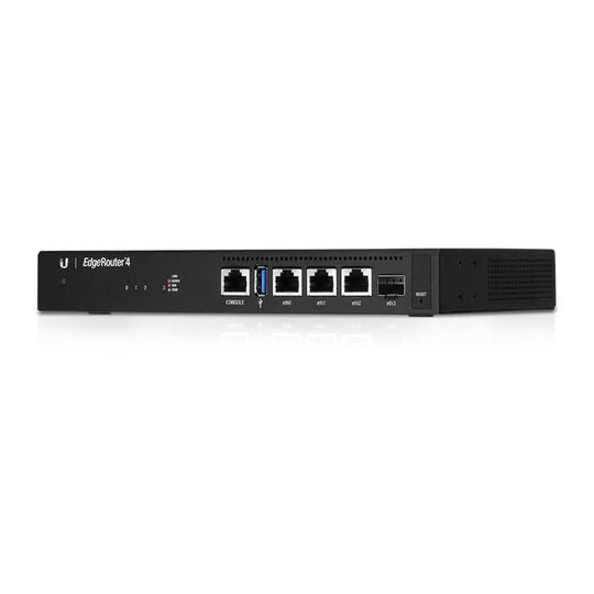 Ubiquiti EdgeRouter 4 - 4-Core Gigabit Router with 3x LAN &amp; 4Mpps Forwarding