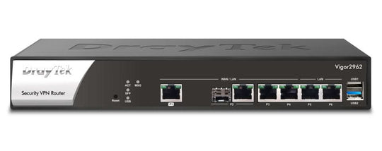 DrayTek Vigor 2962 2.5 Gigabit Ethernet Router with Dual-WAN & 200 VPN Tunnels