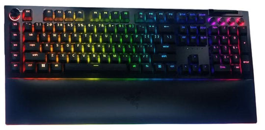 Razer BlackWidow V4 Pro - USB Wired Gaming Keyboard - QWERTY US English - Black