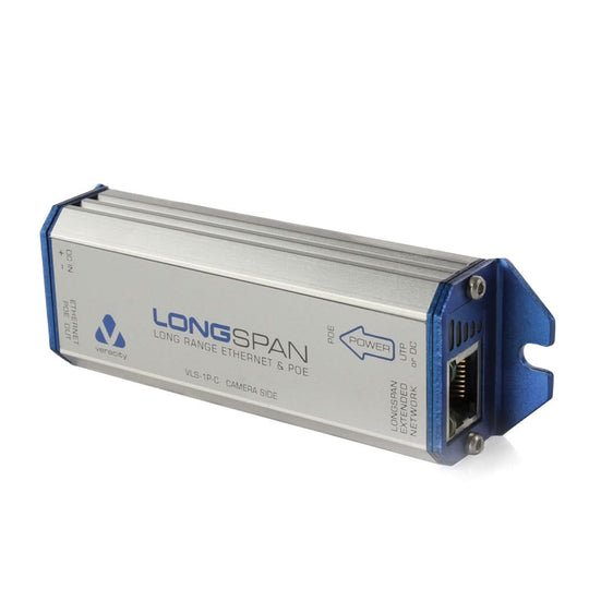 Veracity VLS-1P-C LONGSPAN Camera Network Transmitter - 1000m PoE Extender